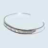 Silver Bracelet by Bruce Morgan (0.20")