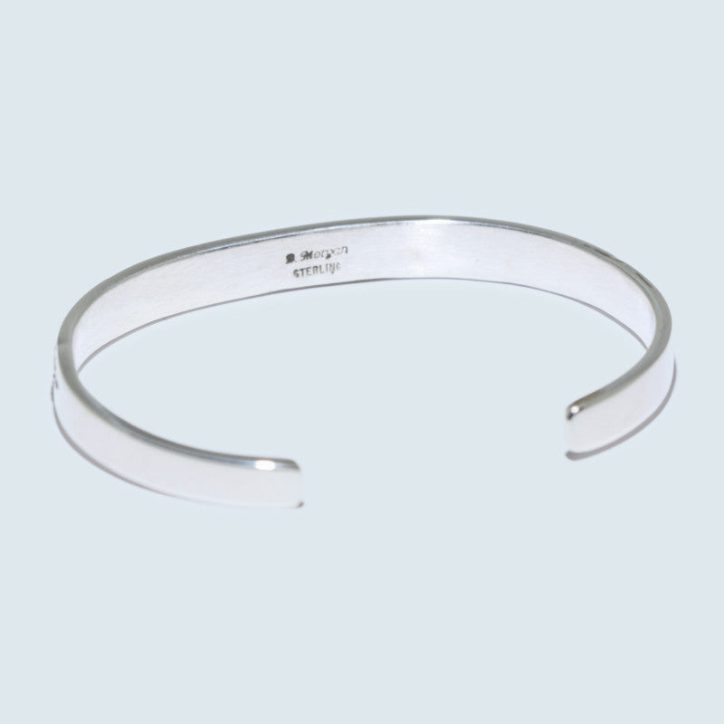 Silver Bracelet by Bruce Morgan (0.20")