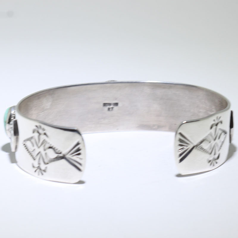 Turq Mtn Bracelet by Robin Tsosie 6-1/4"