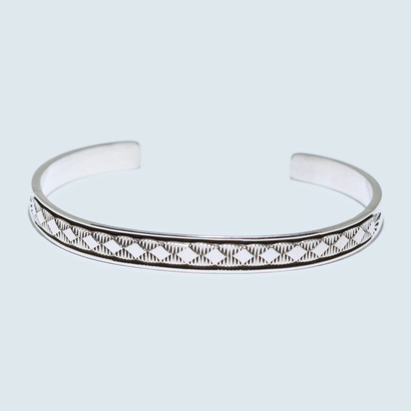 Silver Bracelet by Bruce Morgan (0.20")