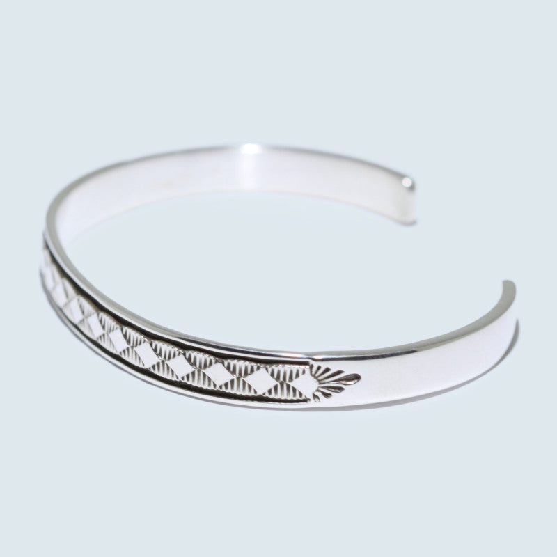 Silver Bracelet by Bruce Morgan (0.20")