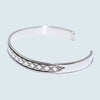 Silver Bracelet by Bruce Morgan (0.20")