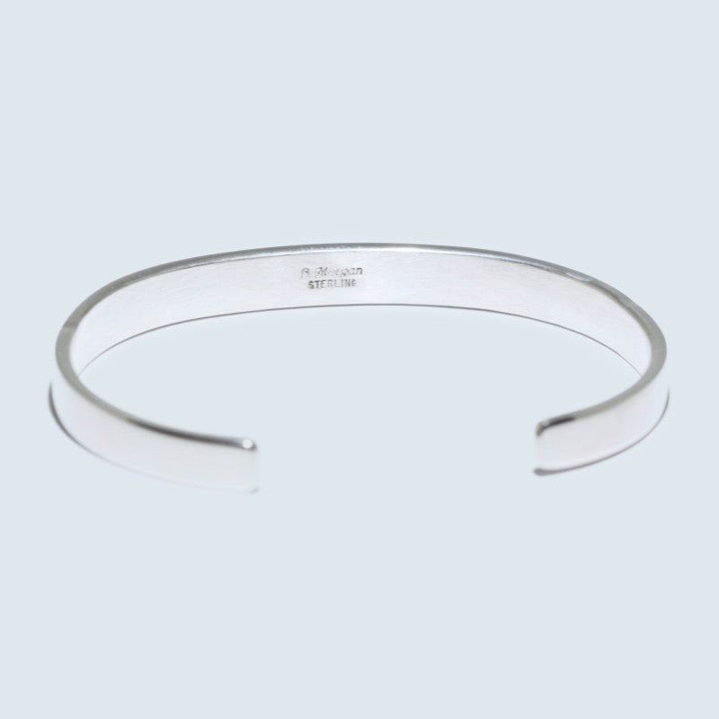 Silver Bracelet by Bruce Morgan (0.20")