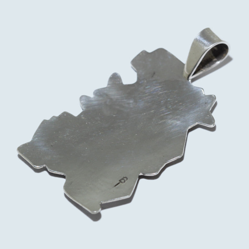 Silver Pendant by Berra Tawahongva
