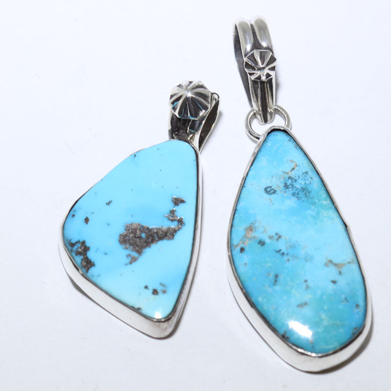 Blue Gem Pendant by Kinsley Natoni