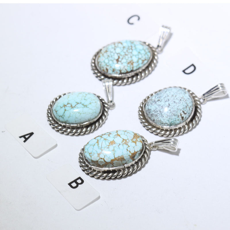 Number 8 Pendant by Robin Tsosie