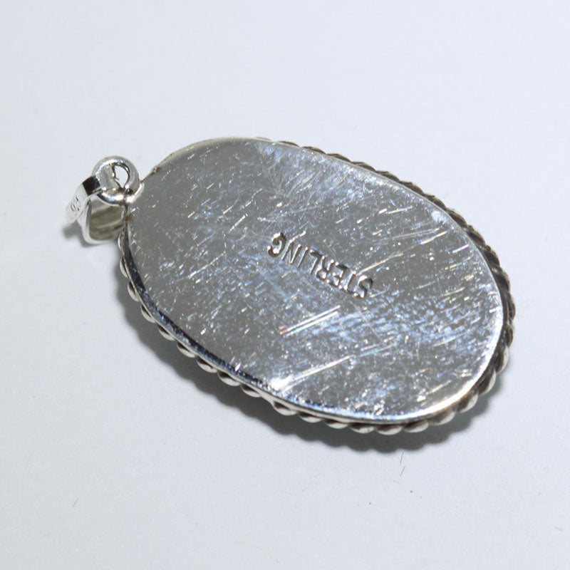 Number 8 Pendant by Robin Tsosie