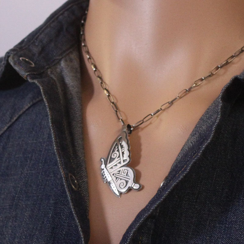 Butterfly Pendant by Berra Tawahongva