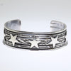 Silver Star Bracelet by Sunshine Reeves 5-1/4"