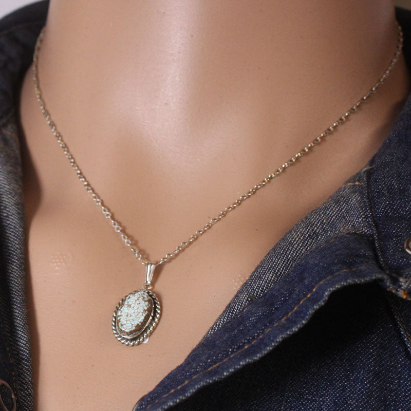 Number 8 Pendant by Robin Tsosie