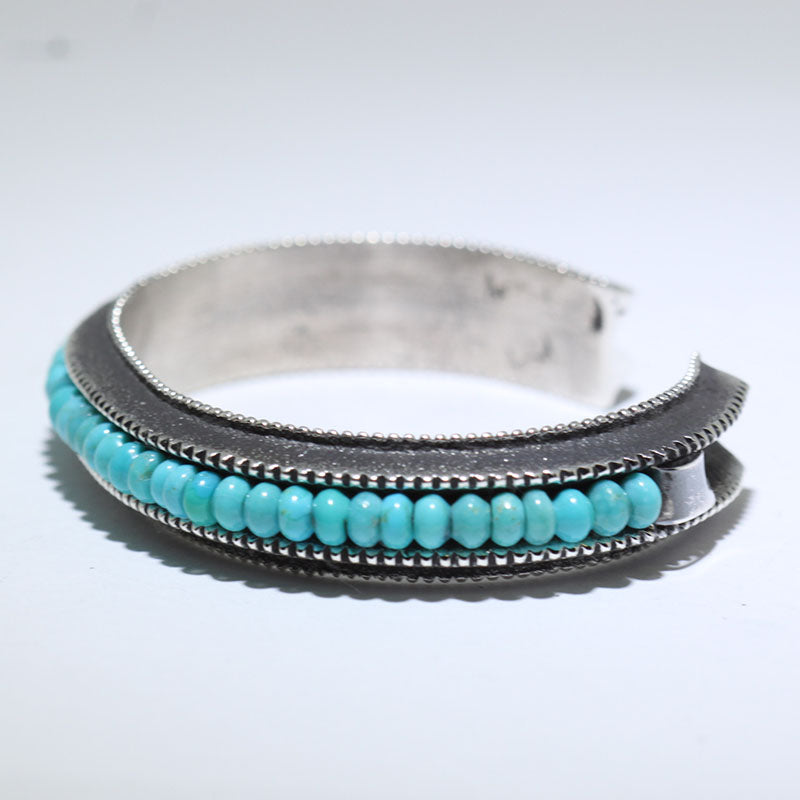 Turquoise Bracelet by Aaron Anderson 5-1/4