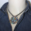 Cluster Pin Pendant by Phyllis Coonsis