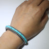 Turquoise Bracelet by Aaron Anderson 5-1/4"