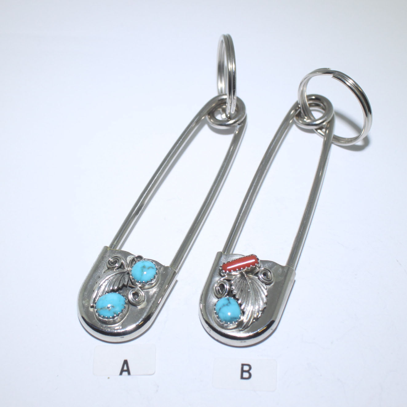 Turquoise Keychain by Navajo
