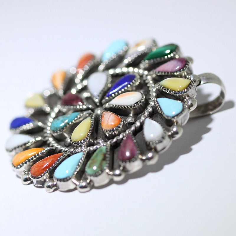 Cluster Pin Pendant by Phyllis Coonsis