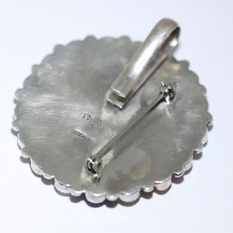 Cluster Pin Pendant by Phyllis Coonsis