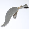 Feather pendant by Harvey Mace (silver or gold)