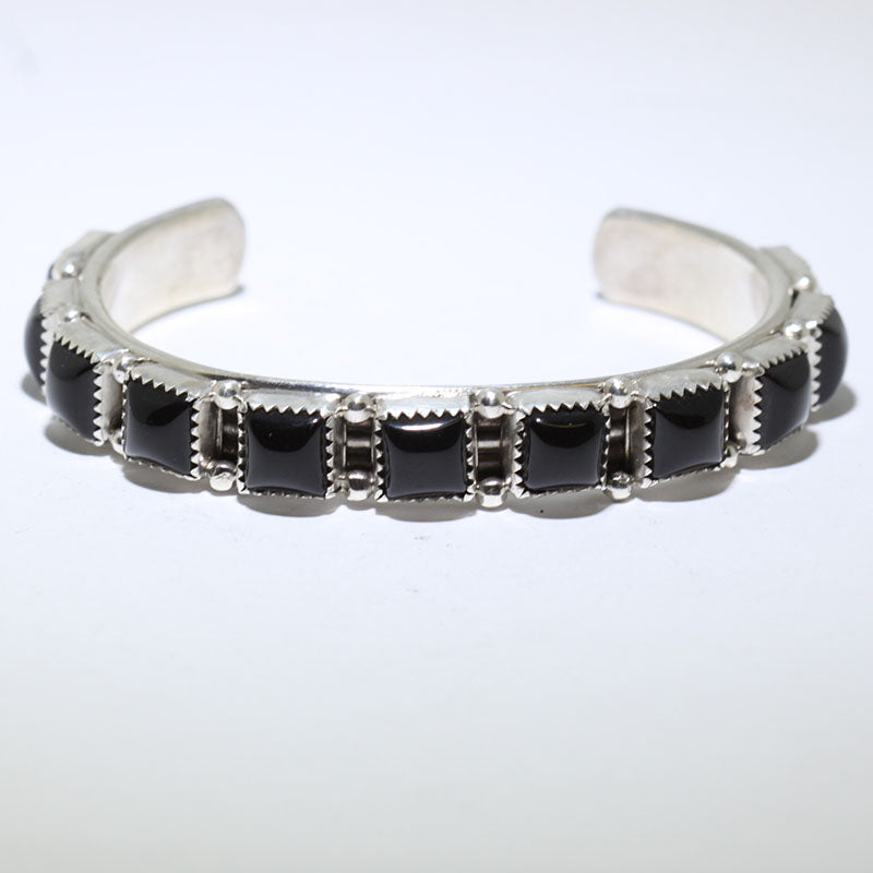 Onyx Bracelet by Phillip Yazzie 5-3/8"