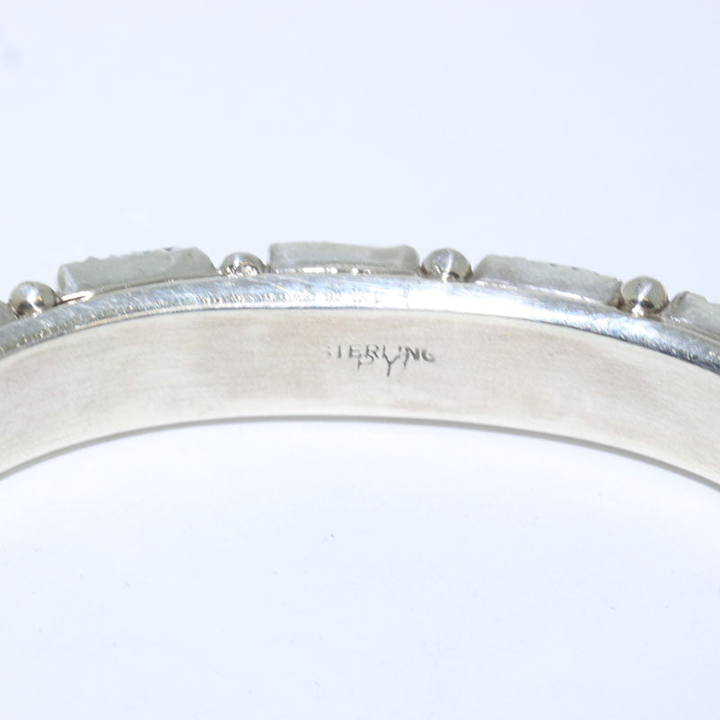 Onyx Bracelet by Phillip Yazzie 5-3/8"