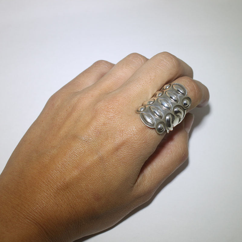 Silver ring by Alex Sanchez  size 7.5