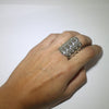 Silver ring by Alex Sanchez  size 10
