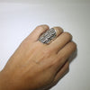 Silver ring by Alex Sanchez  size 6