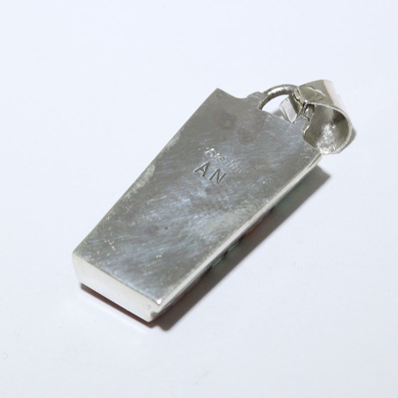 Inlay pendant by Zuni
