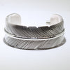 Feather bracelet by Harvey Mace (1.0") (silver or gold)