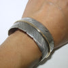 Feather bracelet by Harvey Mace (1.0") (silver or gold)