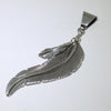 Feather pendant by Harvey Mace (silver or gold)