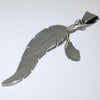 Feather pendant by Harvey Mace (silver or gold)