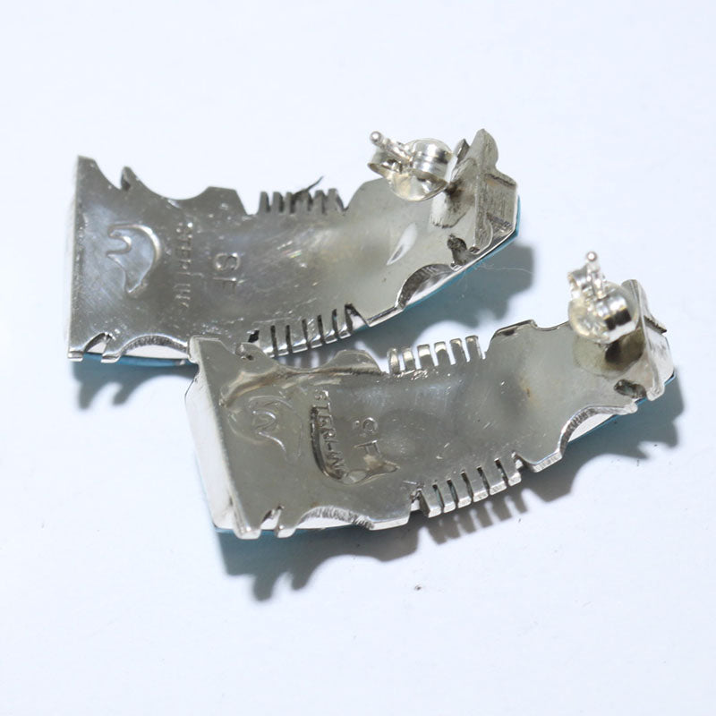 Inlay Earring by Steve Francisco