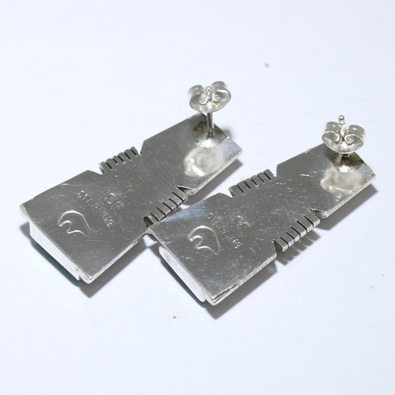 Inlay Earring by Steve Francisco