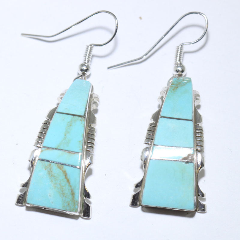 Inlay Earring by Steve Francisco
