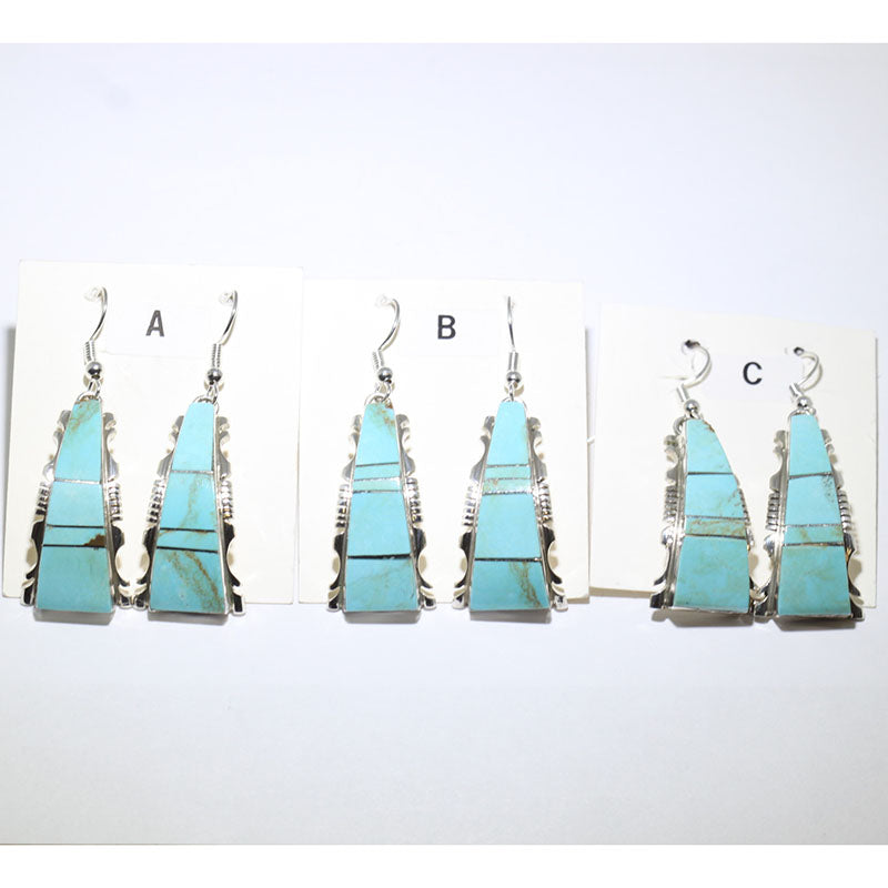 Inlay Earring by Steve Francisco