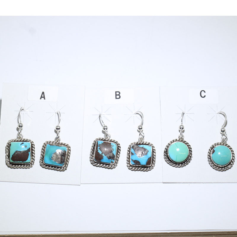 Red Mtn Earrings by Navajo