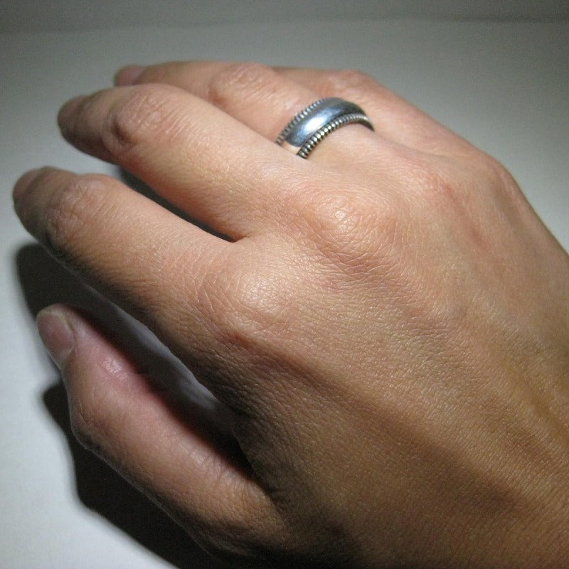 Hand Filed Ring by Steve Arviso