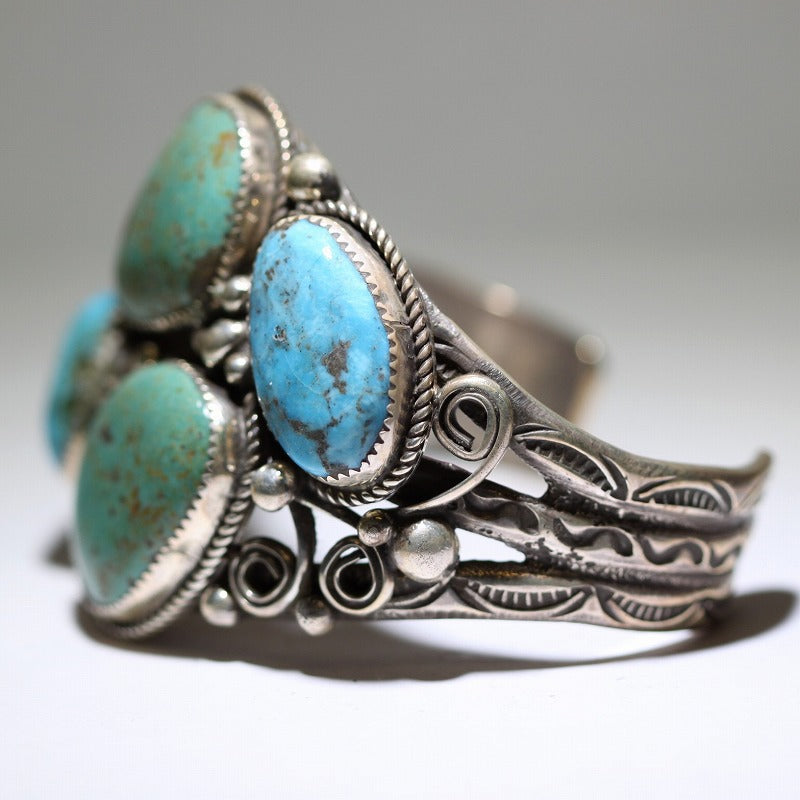 Kingman Turqouise Bracelet by Robin Tsosie