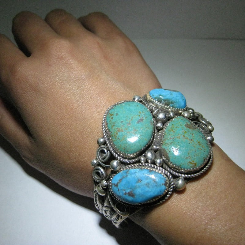 Kingman Turqouise Bracelet by Robin Tsosie