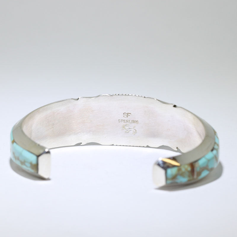 Number Eight Inlay Bracelet 5-3/8"