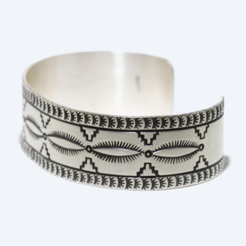 Silver Bracelet by Navajo 6"