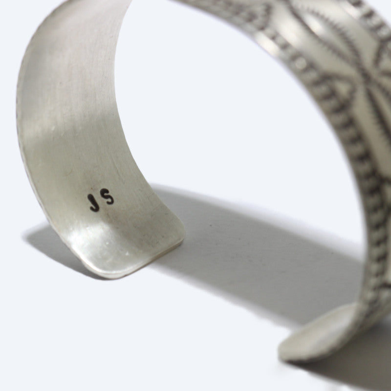 Silver Bracelet by Navajo 6"
