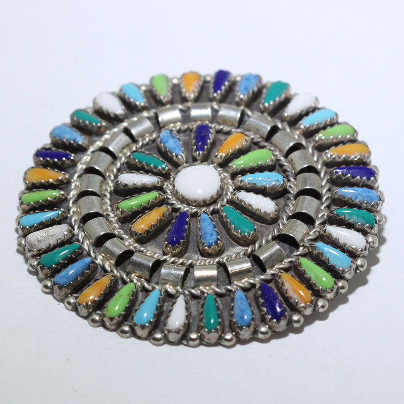 Multi-color pendant by Zuni