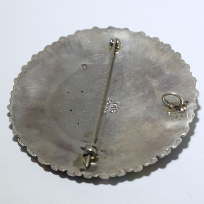 Multi-color pendant by Zuni
