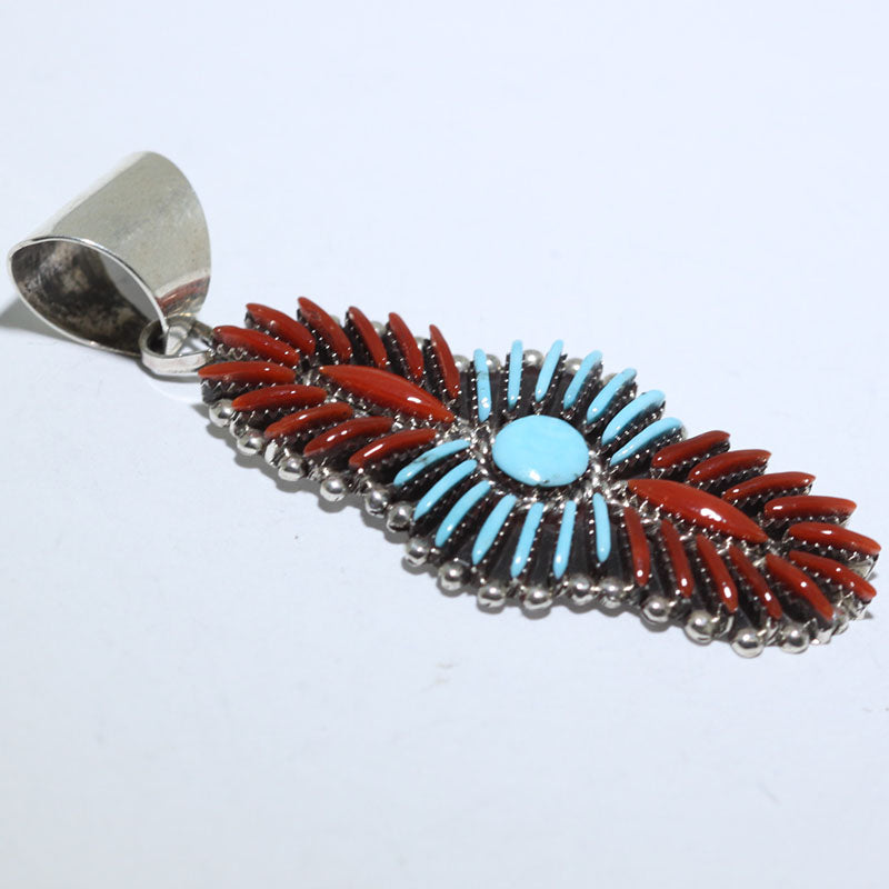 Silver Pendant by Zuni