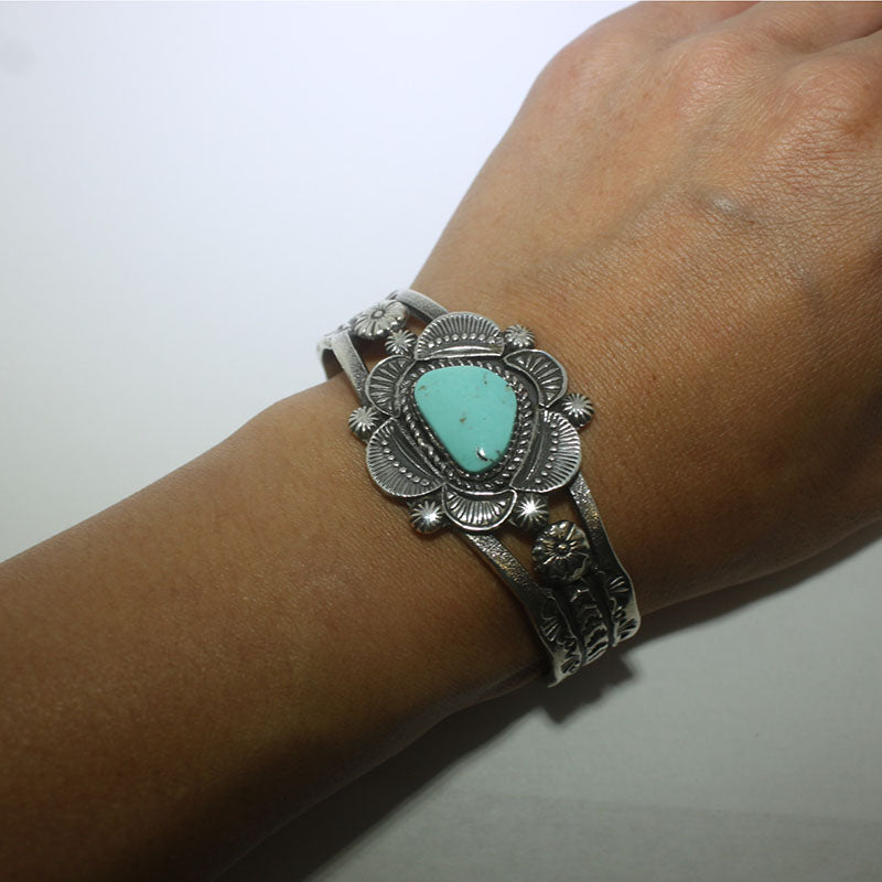 Kingman Bracelet by Navajo 5-1/4"