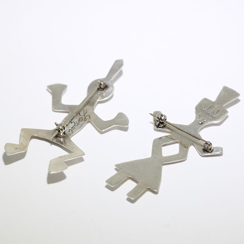 Silver Pin by Navajo