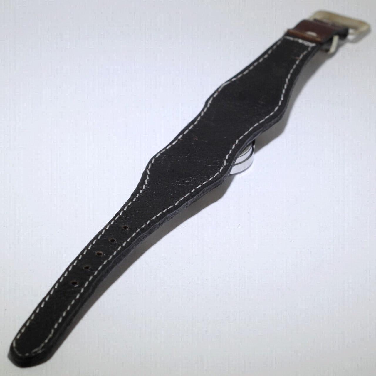 Leatrher watch bracelet