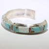No. 8 Inlay Bracelet by Steve Francisco 5-1/4"