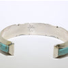 No. 8 Inlay Bracelet by Steve Francisco 5-1/4"
